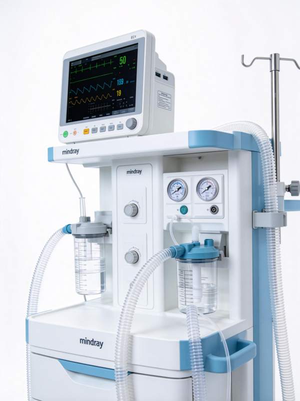 迈瑞品牌医疗监护呼吸设备整机展示图片