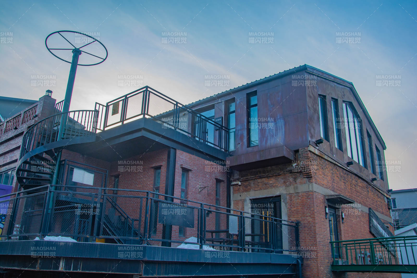 现代砖砌建筑外观图片