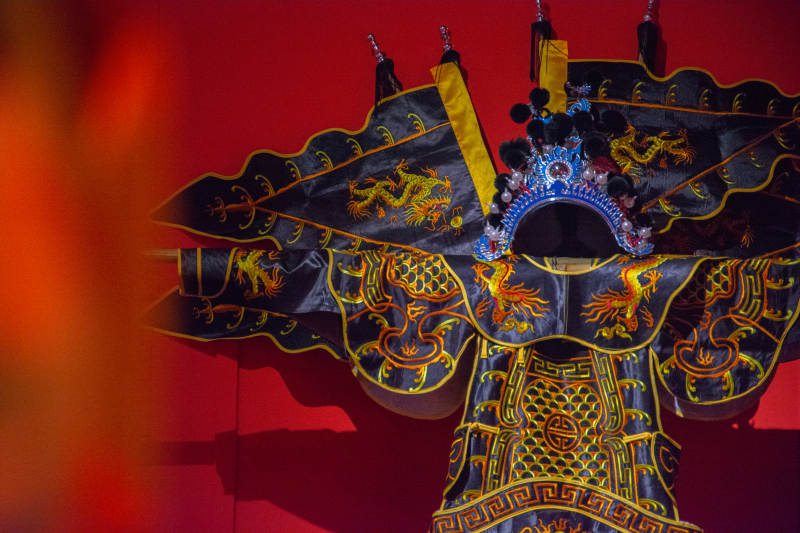 龙袍华服 金龙腾跃图片