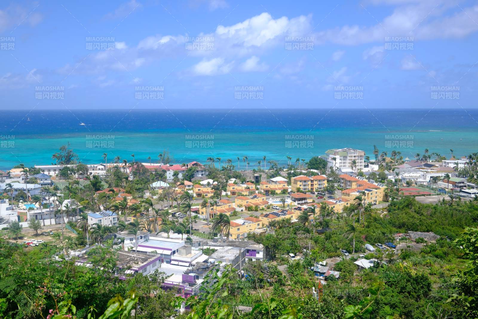 海滨小镇风光图片