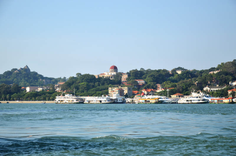 海滨小镇风光图片