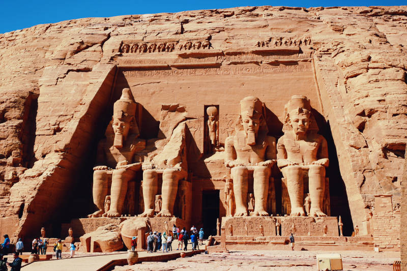 阿布辛贝神庙图片