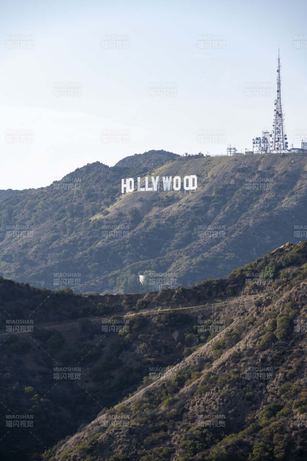 好莱坞山景图片