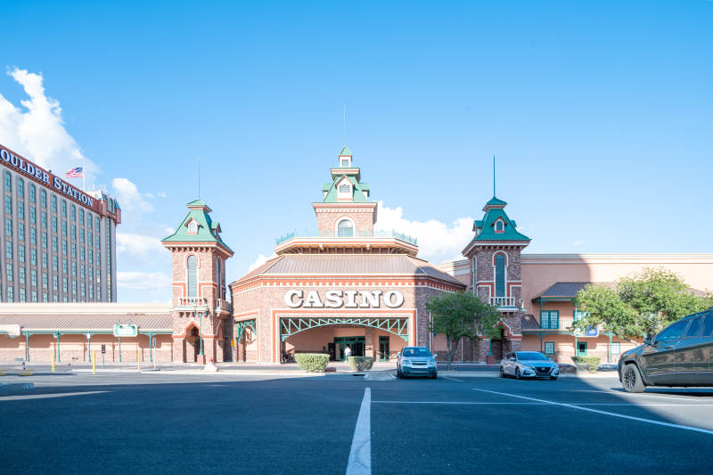 赌场入口风光图片