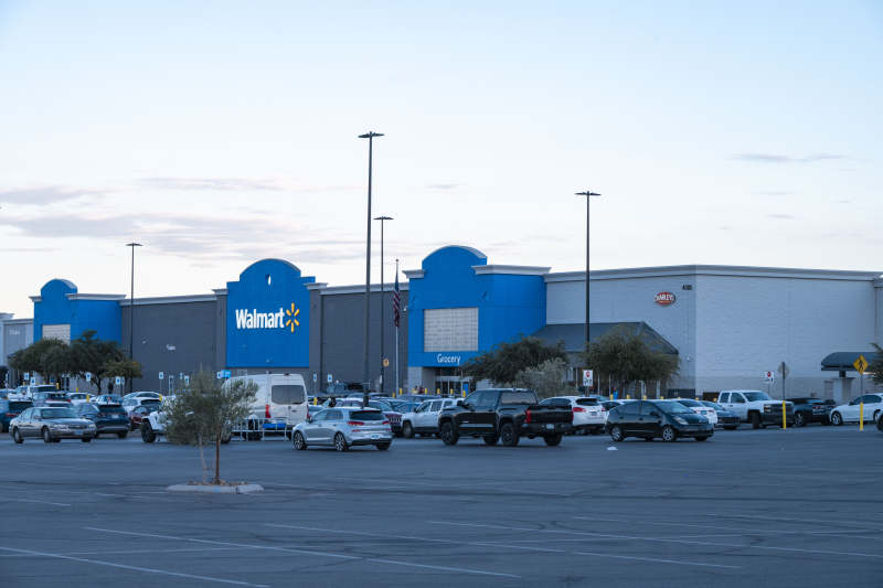 沃尔玛超市外景图片