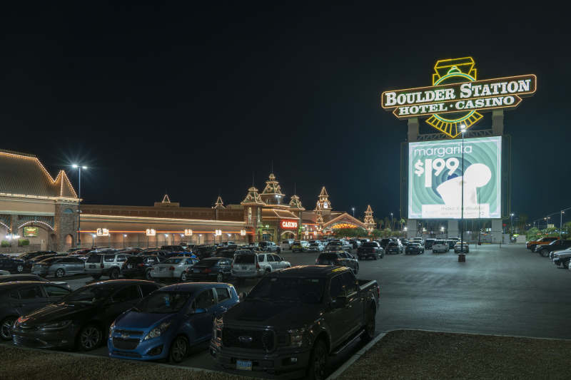 博尔德站酒店赌场夜景图片