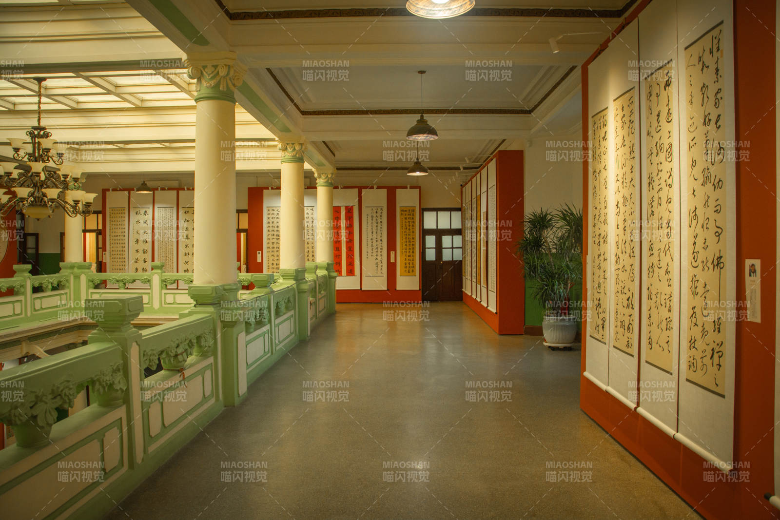 大帅府办事处旧址展厅静谧雅致图片