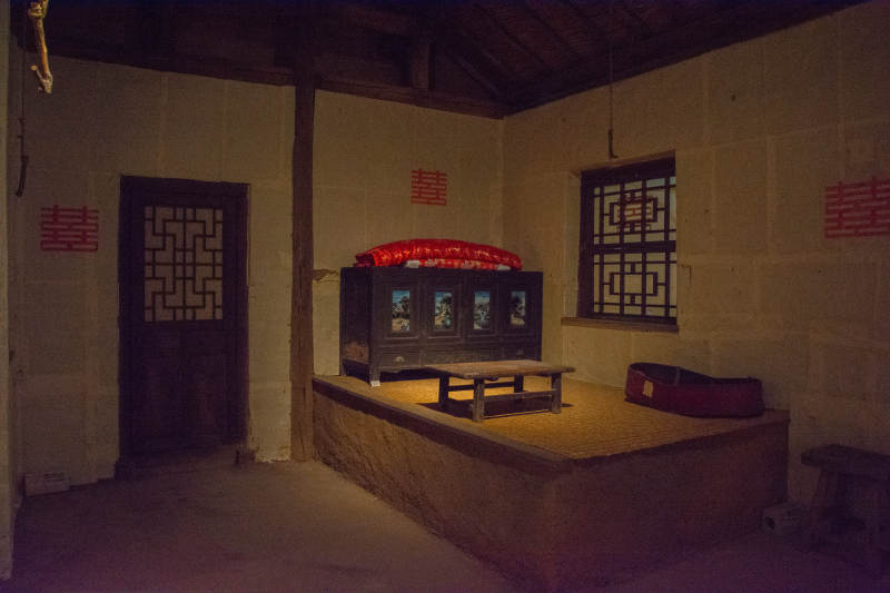 古朴中式婚房图片