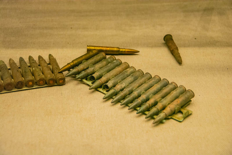 子弹排列展示图片