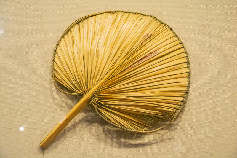 竹编扇子图片