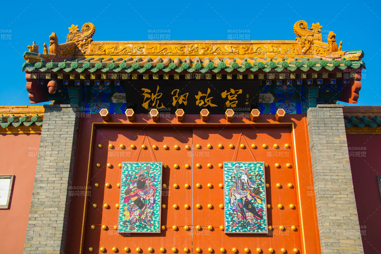 沈阳故宫门楼图片