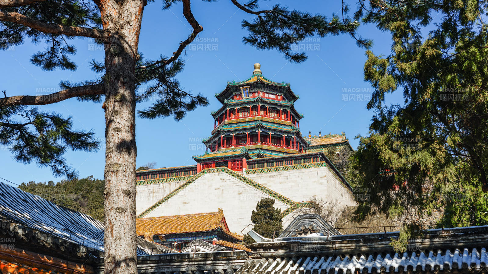 颐和园佛香阁图片
