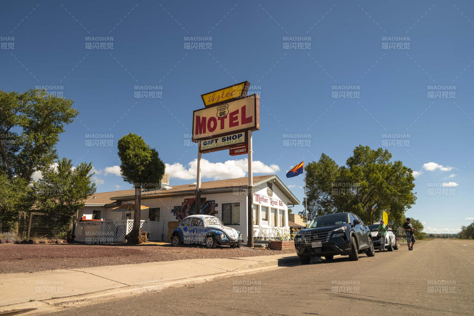 美国亚利桑那州塞利格曼汽车小镇图片