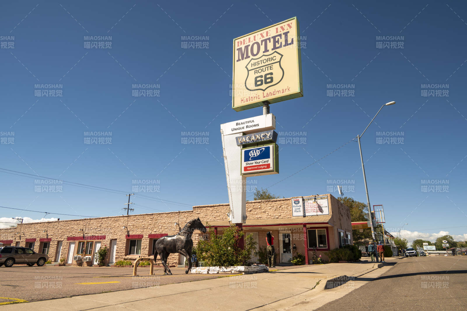 美国亚利桑那州塞利格曼汽车小镇图片