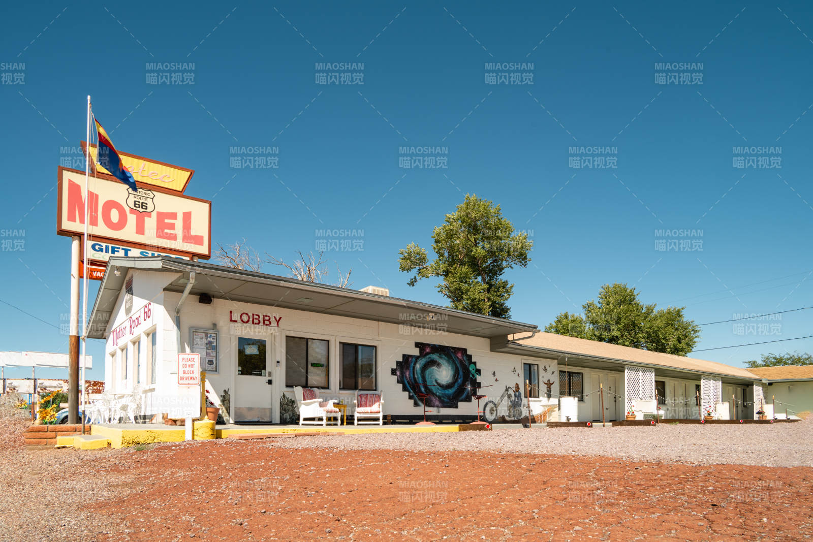 美国亚利桑那州塞利格曼汽车小镇图片