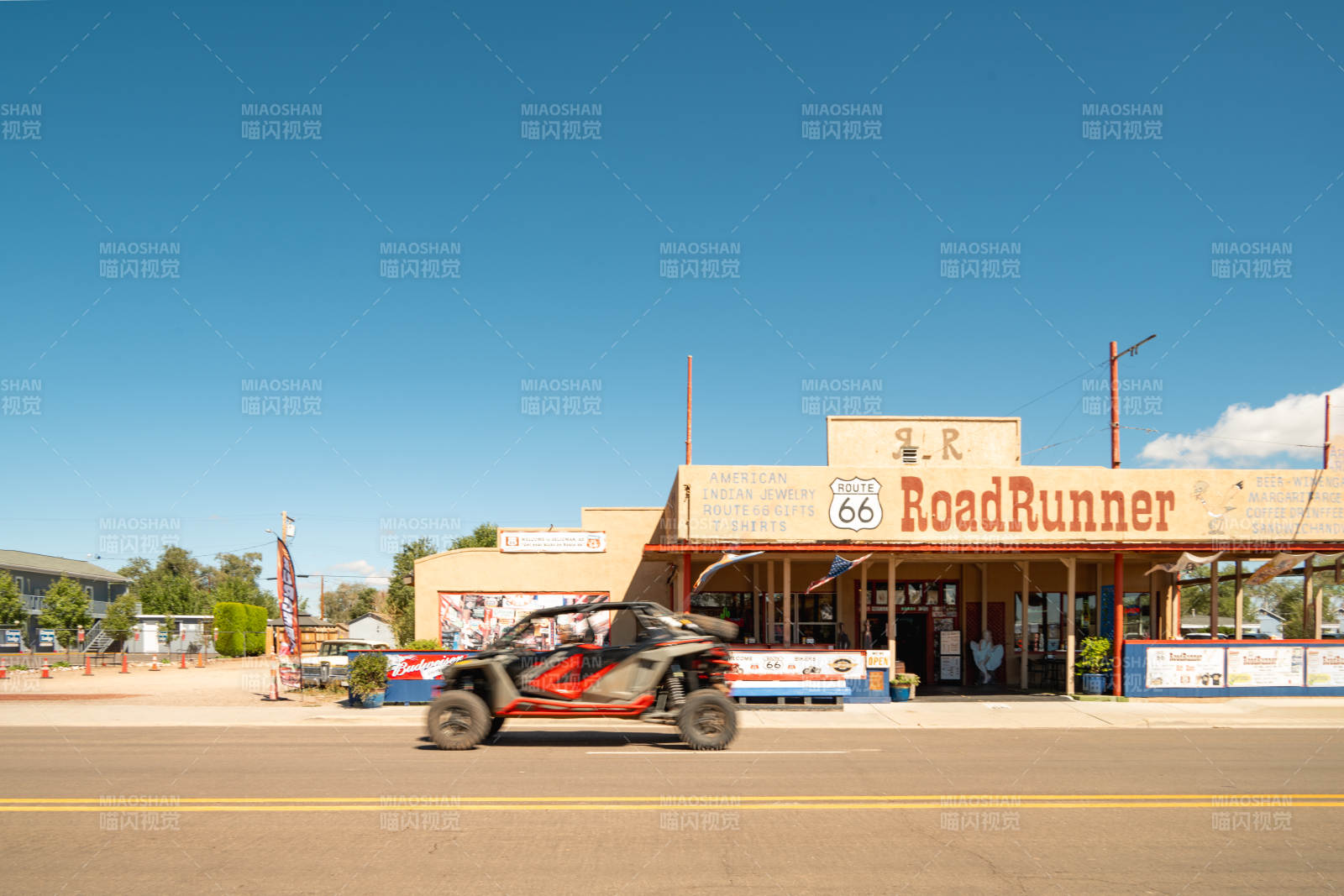 美国亚利桑那州塞利格曼汽车小镇图片