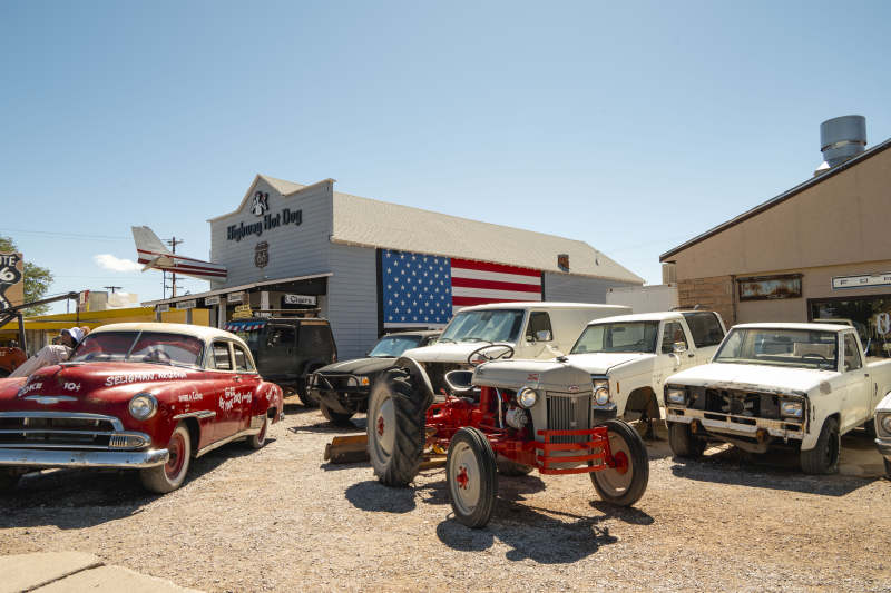 美国亚利桑那州塞利格曼汽车小镇图片