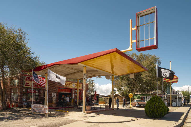 美国亚利桑那州塞利格曼汽车小镇图片