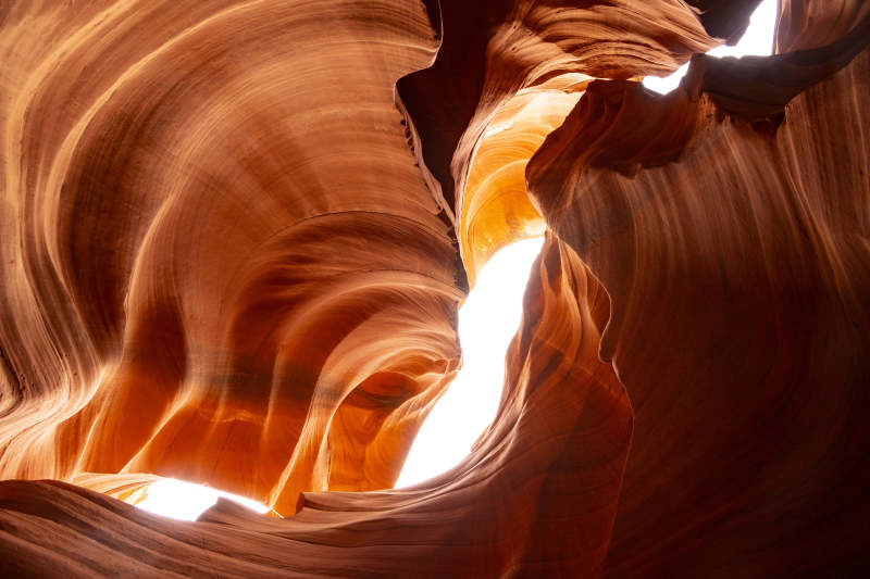 美国亚利桑那州羚羊彩穴图片