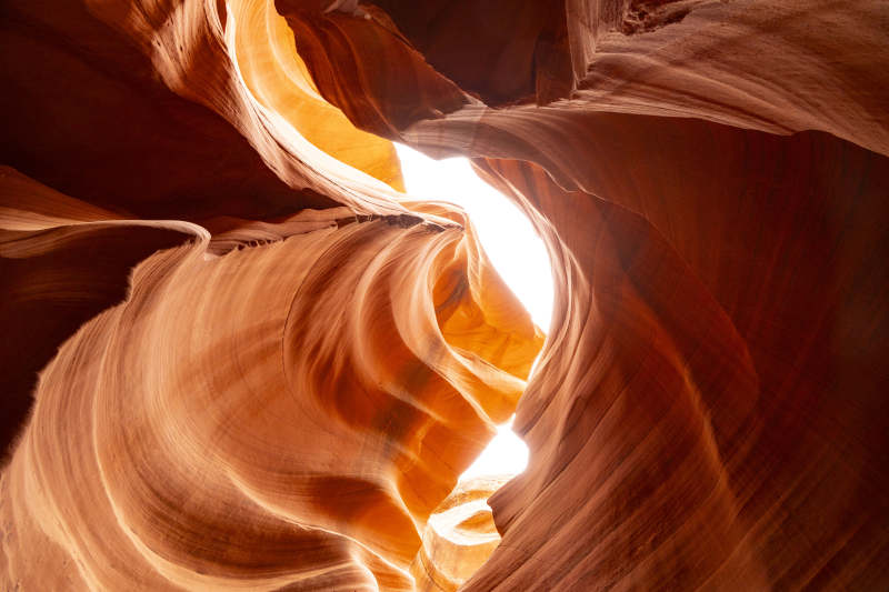 美国亚利桑那州羚羊彩穴图片