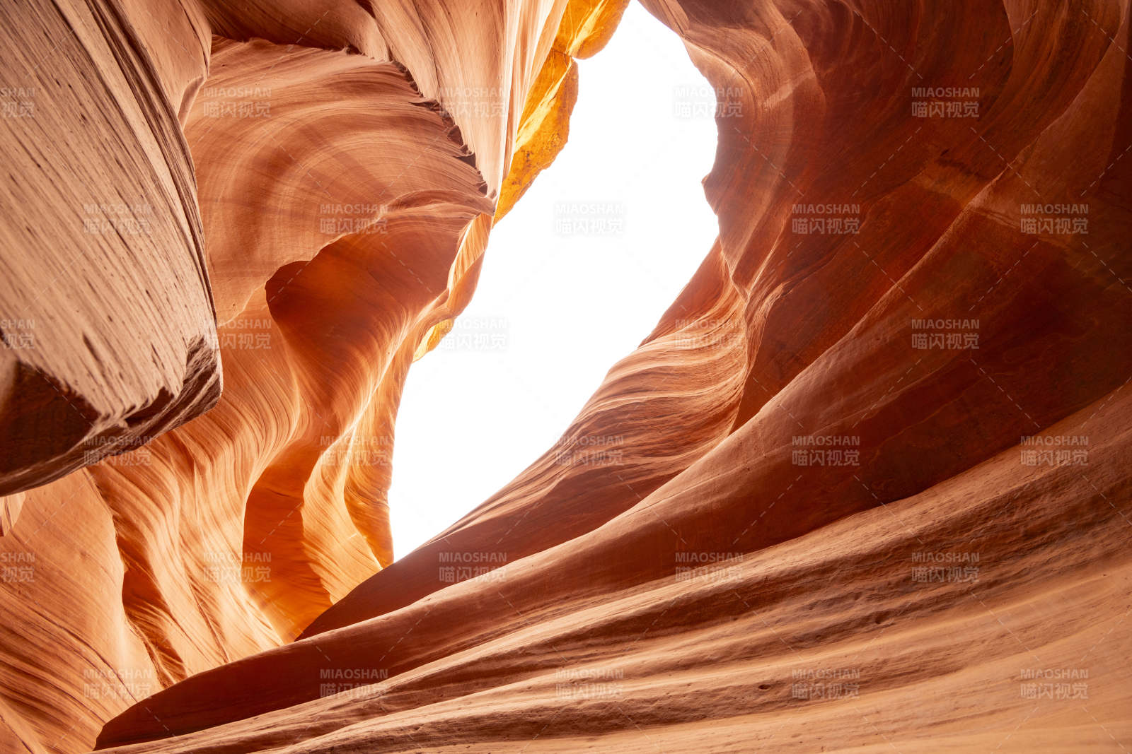 美国亚利桑那州羚羊彩穴图片