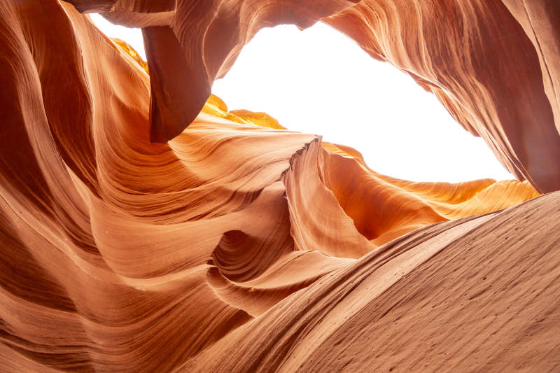 美国亚利桑那州羚羊彩穴图片