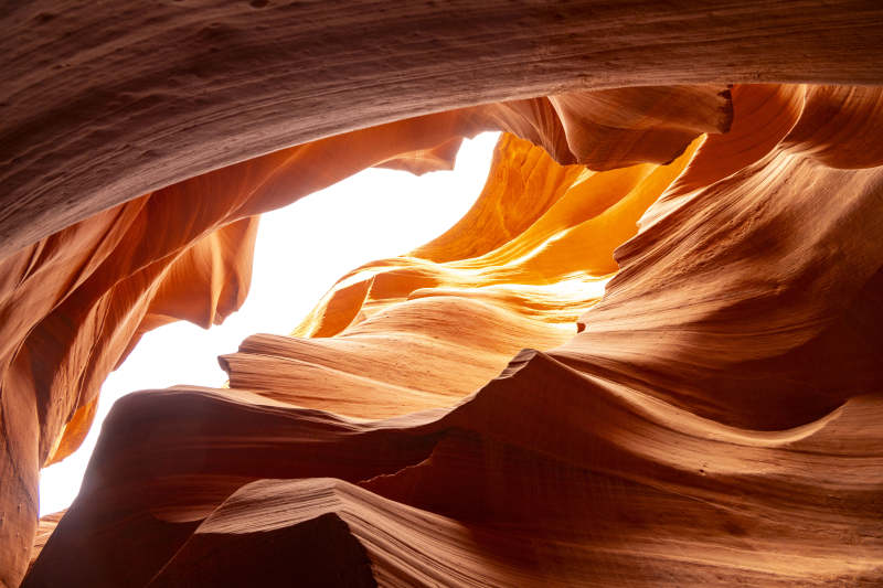 美国亚利桑那州羚羊彩穴图片