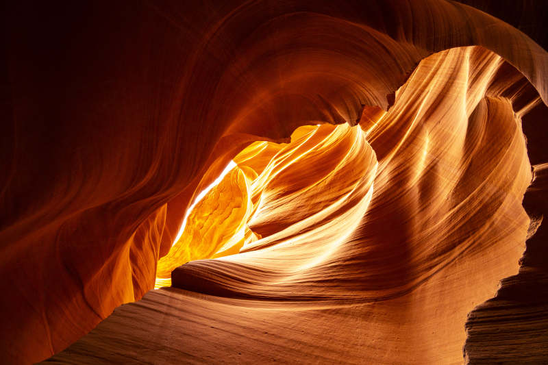 美国亚利桑那州羚羊彩穴图片