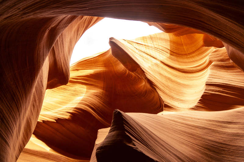 美国亚利桑那州羚羊彩穴图片