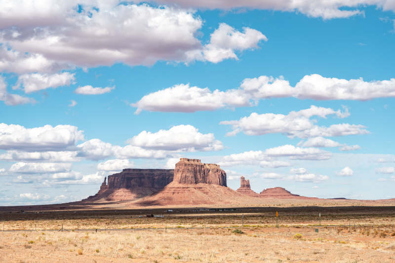 美国亚利桑那州与犹他州交界纪念碑谷图片