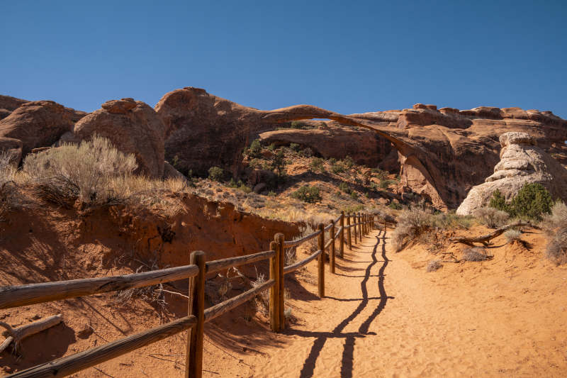 美国犹他州拱门国家公园之景观拱门图片