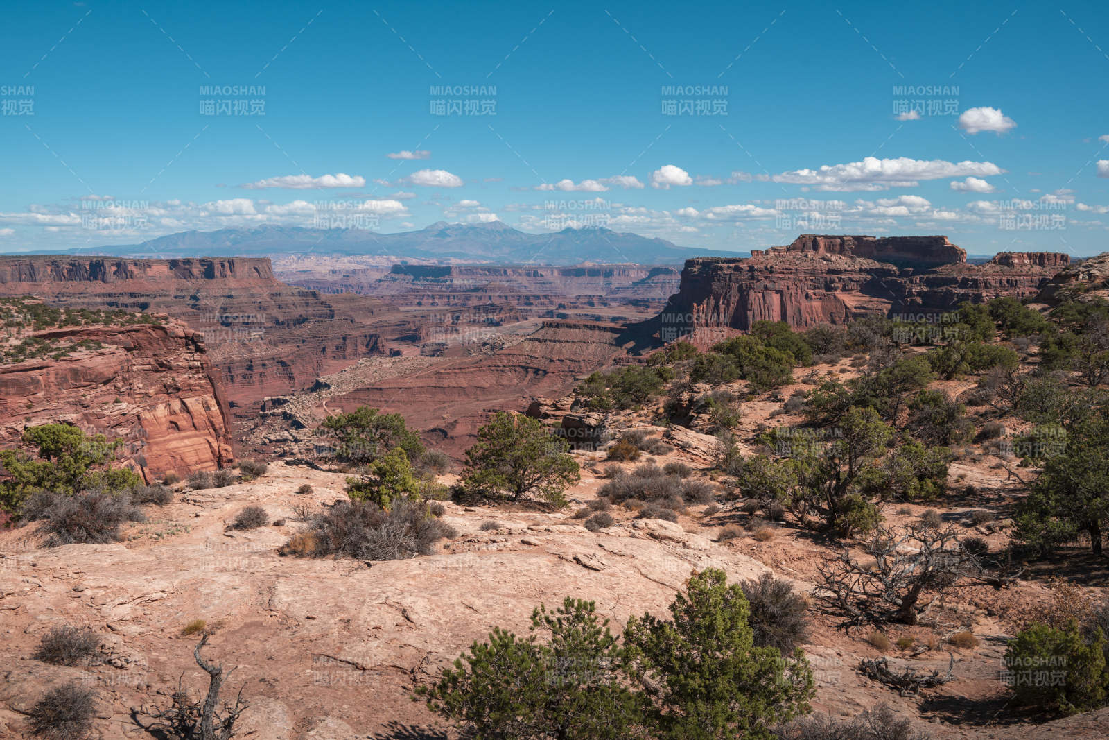 美国亚利桑那州科罗拉多大峡谷山景图片