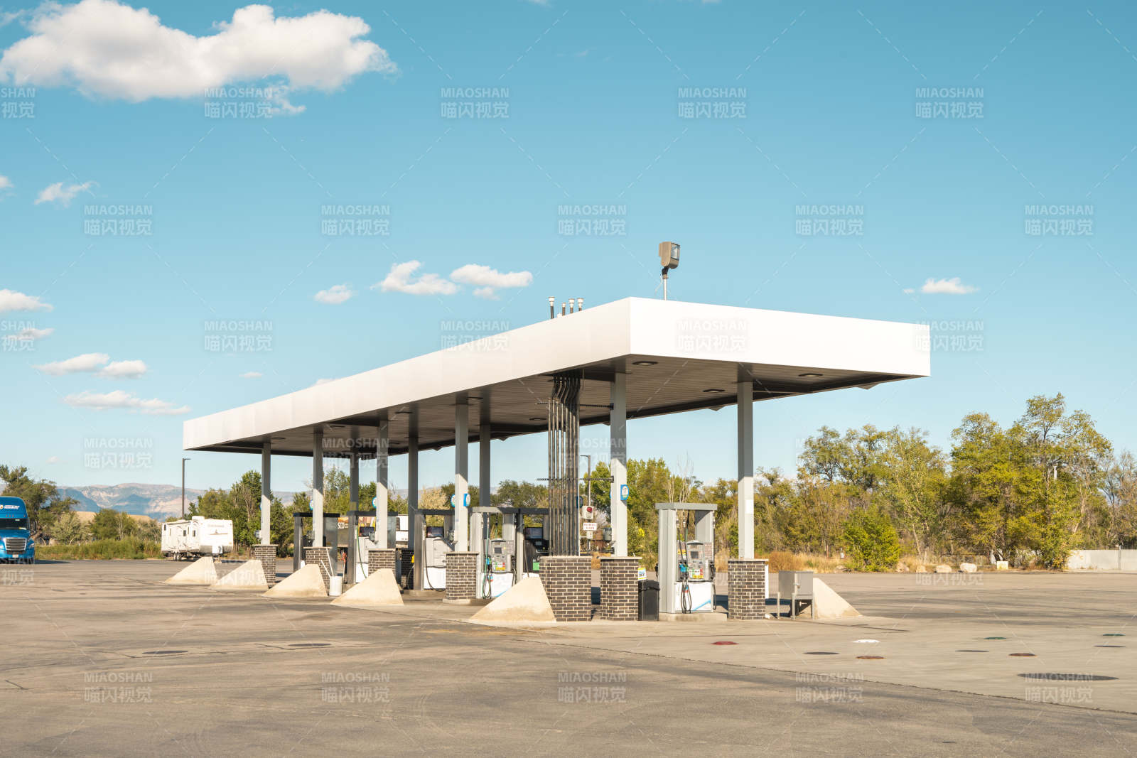 美国去拉斯维加斯沿途街景图片