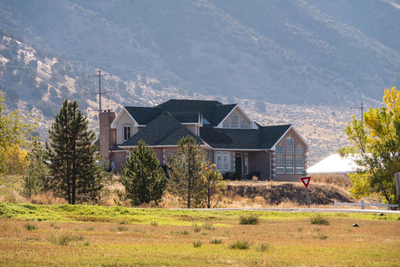 美国去拉斯维加斯沿途街景图片