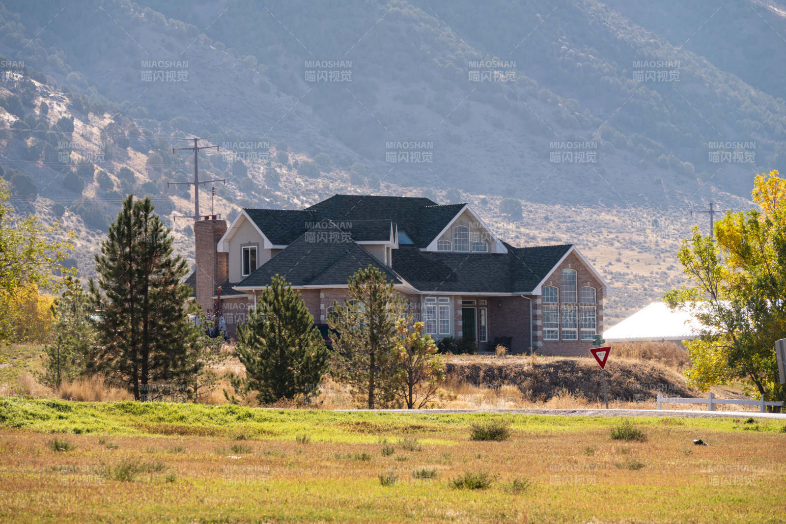 美国去拉斯维加斯沿途街景图片