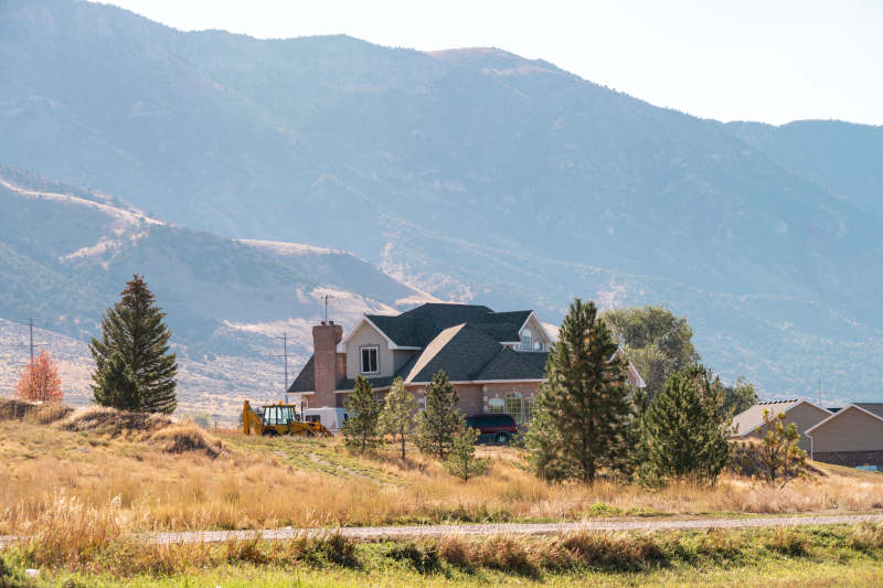 美国去拉斯维加斯沿途街景图片