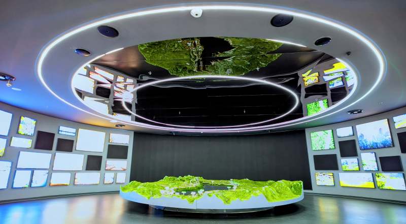 昆明规划馆展厅图片