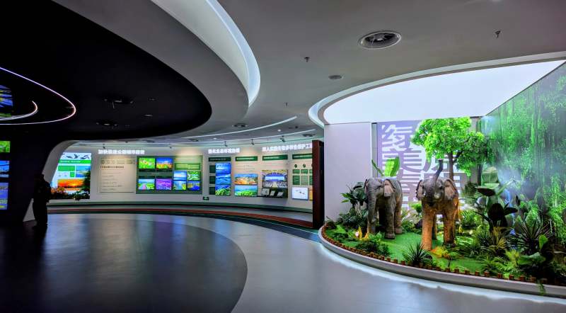 昆明规划馆展厅图片