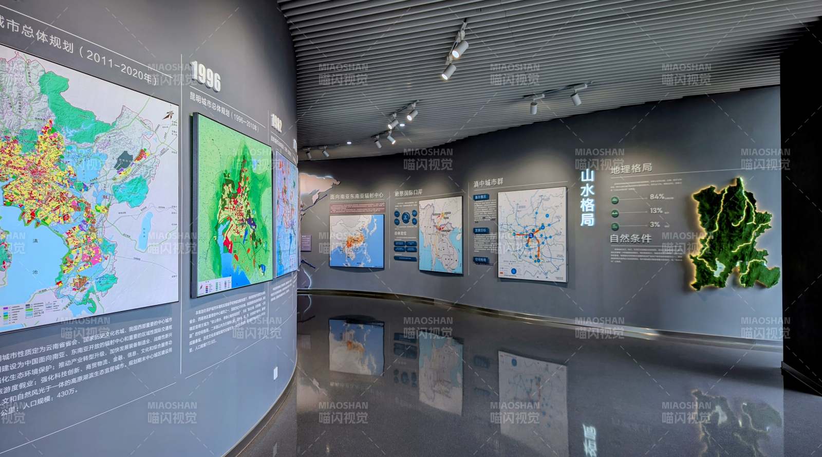 昆明规划馆展览厅图片