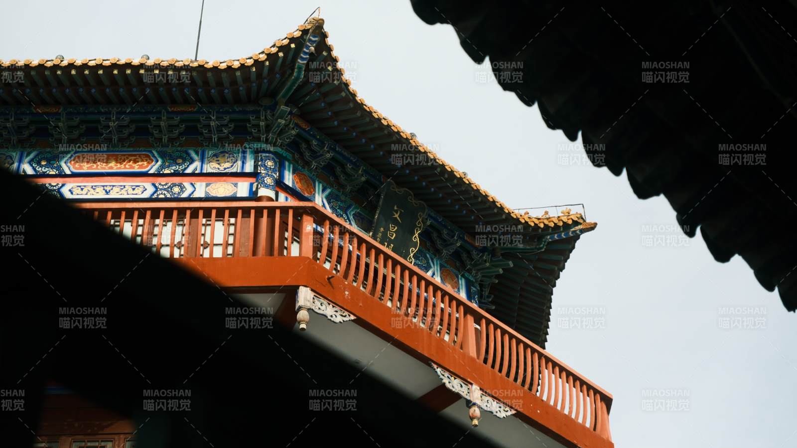 古建筑飞檐翘角图片