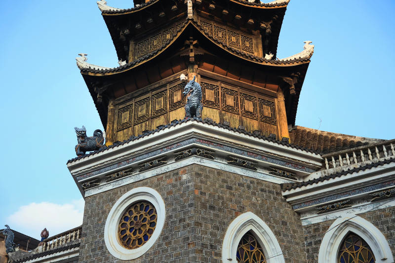 古建筑飞檐翘角图片