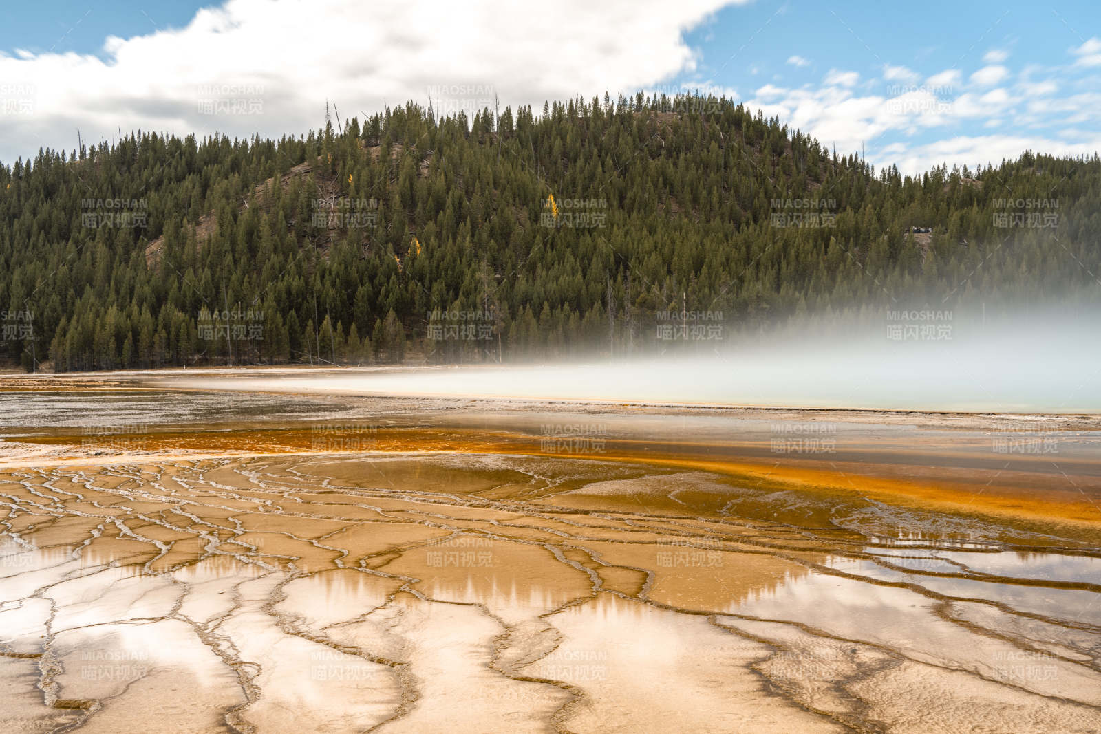 温泉地貌奇观图片
