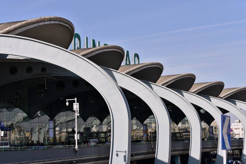 山东青岛机场建筑图片