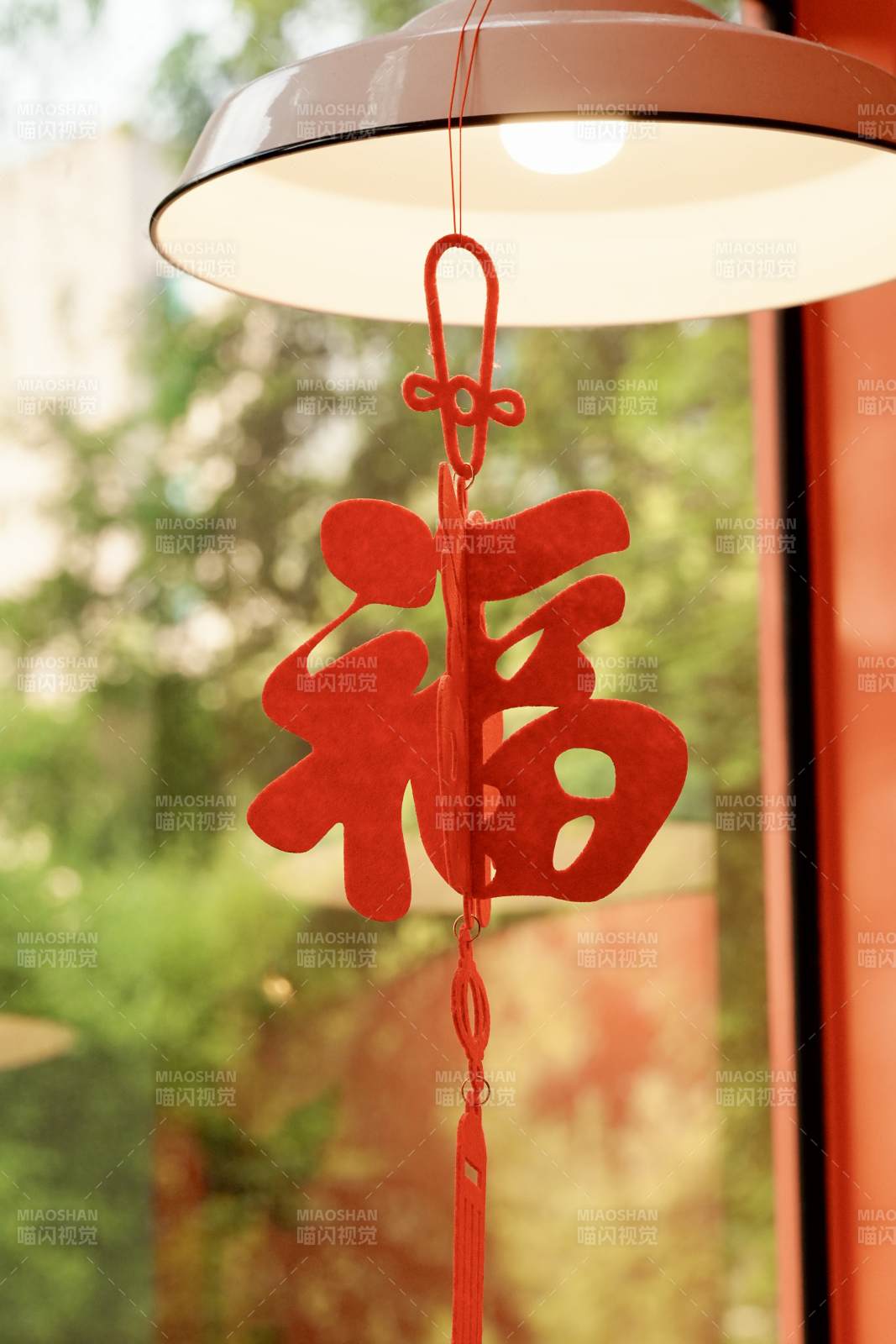 福字挂饰迎新春图片