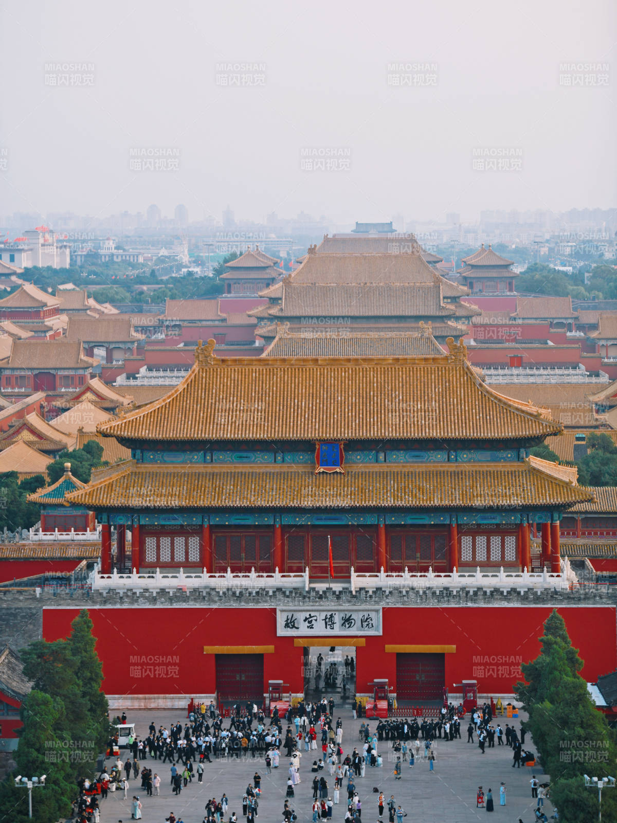 故宫博物院全景图片