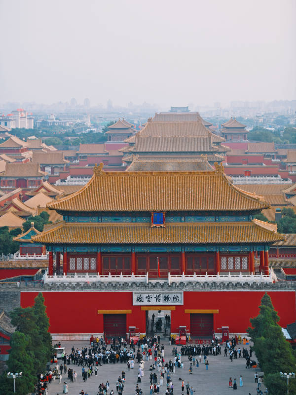 故宫博物院全景图片