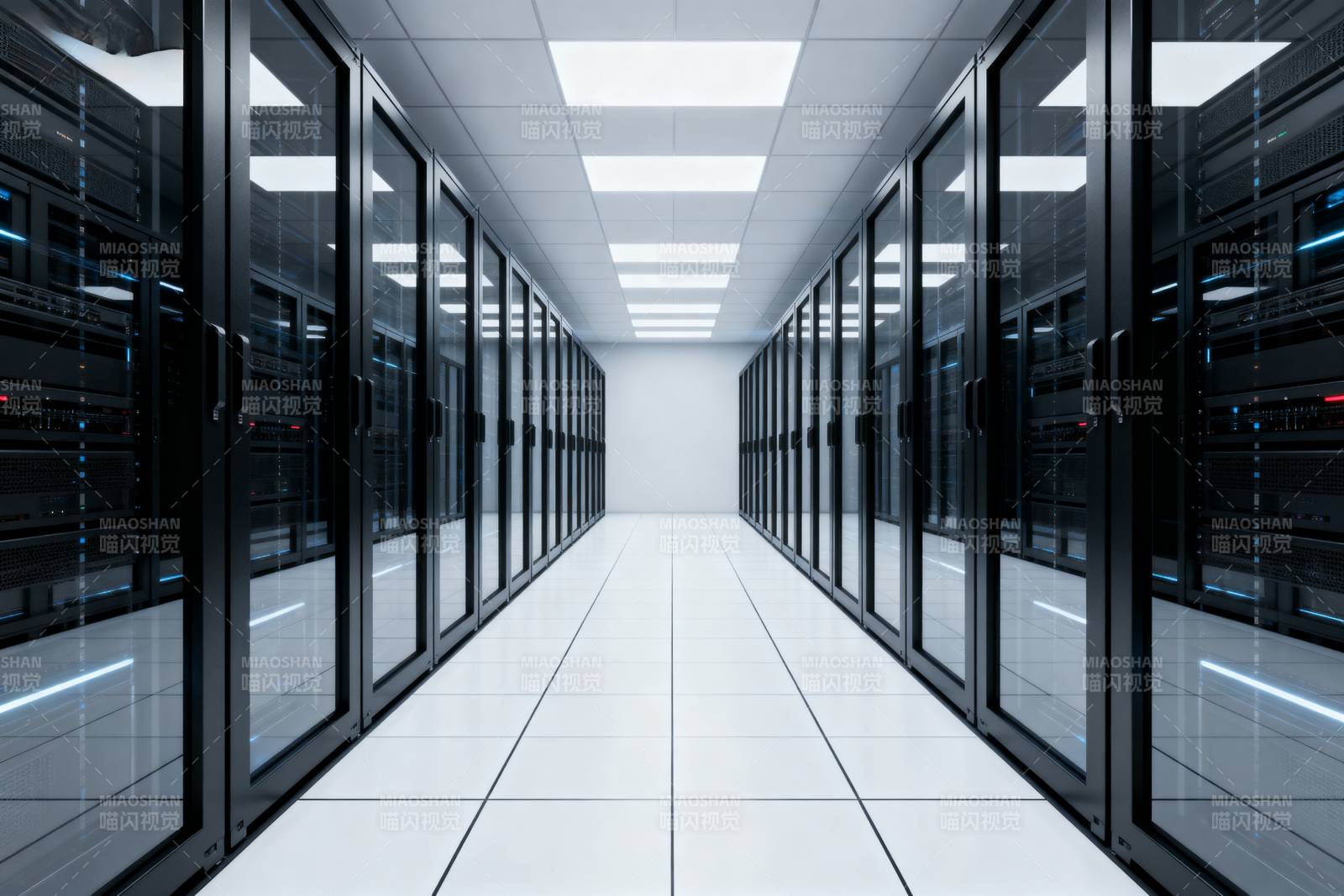 数据中心走廊图片