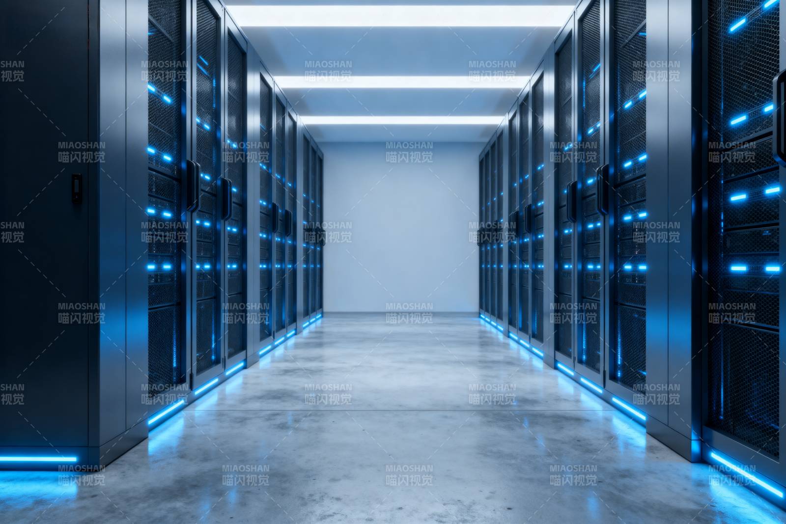 数据中心走廊图片