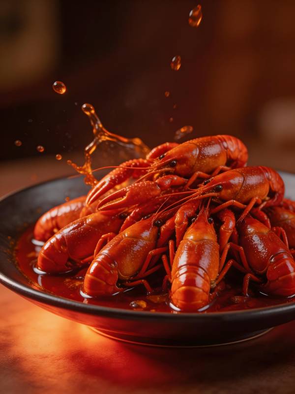 麻辣小龙虾 鲜香四溢图片