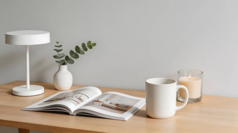 简约生活一角图片